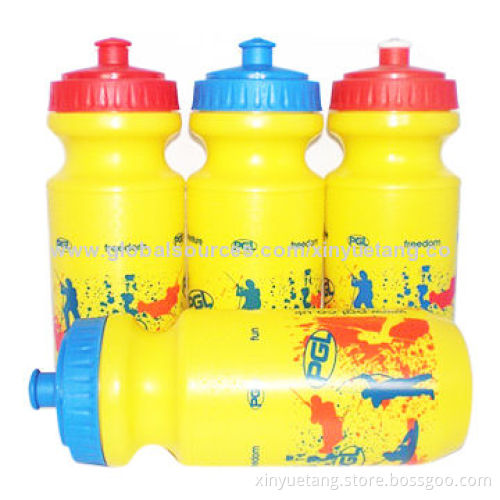 500mL Water Bottles for Sports, Made of PE MaterialNew
